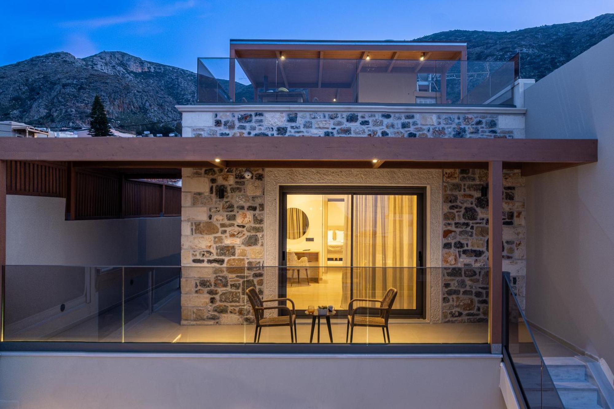 Villa Nicole - Private Pool & Rooftop Jacuzzi Hersonissos  Exterior foto